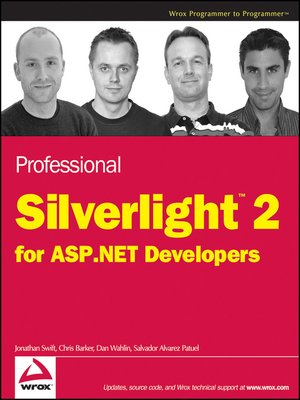 cover image of Professional Silverlight 2 for ASP.NET Developers